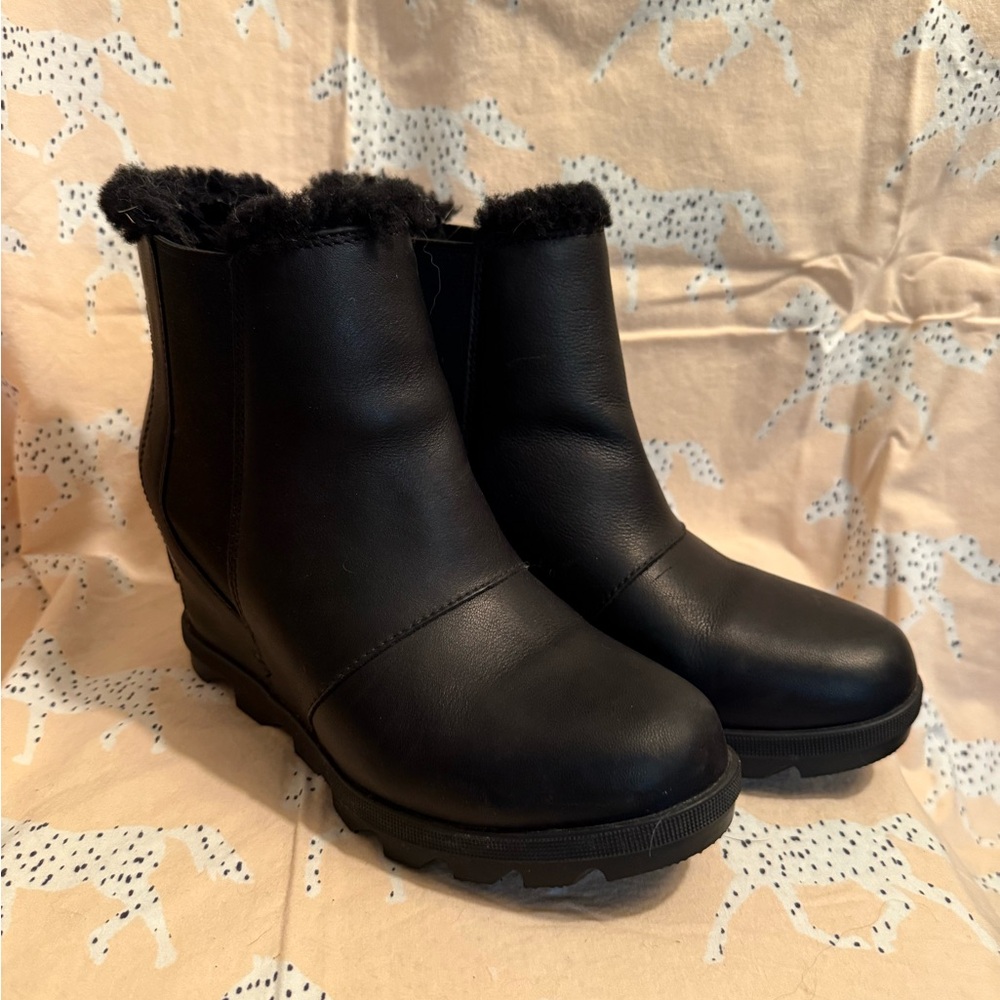Sorel fur trimmed Boots